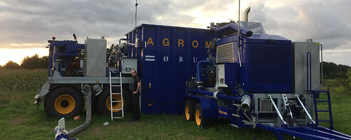 Mobil automationsløsning til pumpevogn