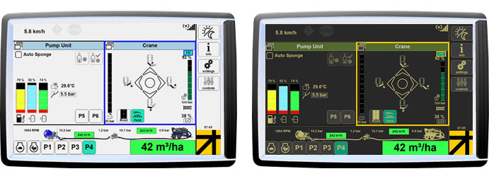 Touchskærm til mobil automationsløsning
