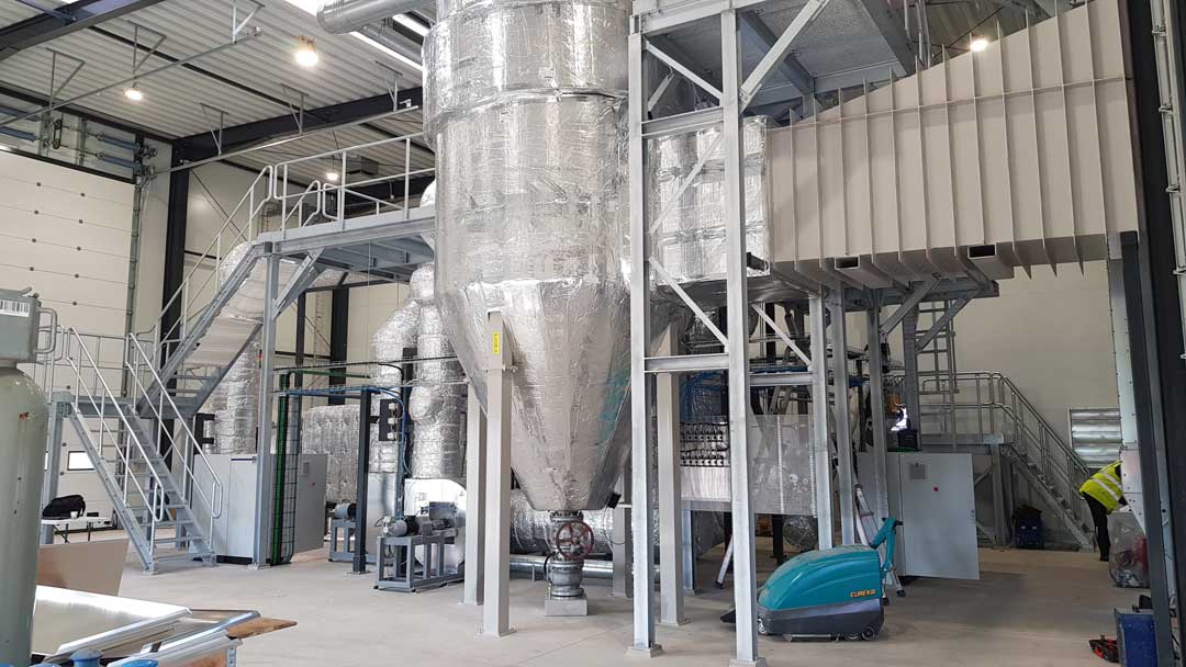 Automationsløsning til pyrolyseanlæg